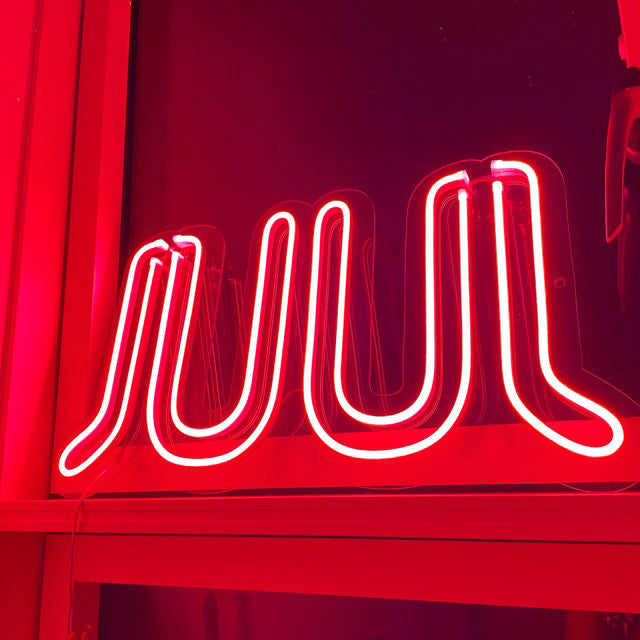 Signe du mur de Juul pour la boutique