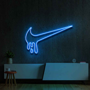 Dripping/Melting Nike Acrylic Neon Sign