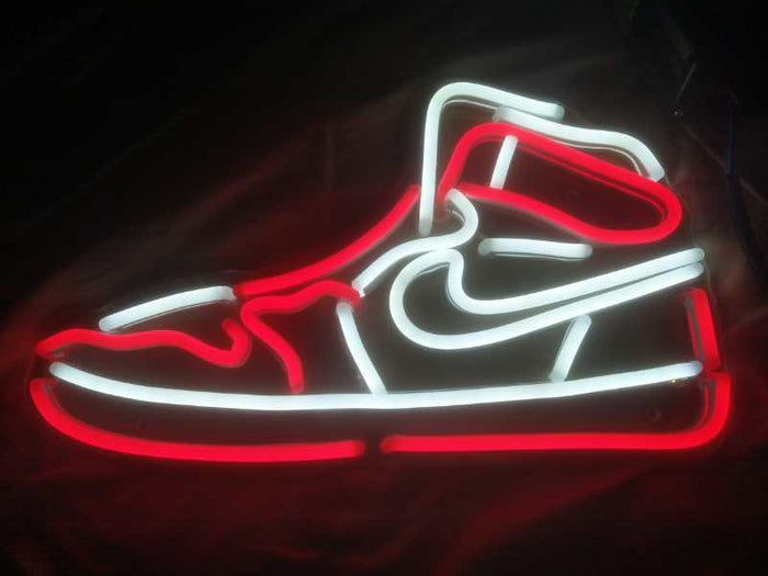 🛒 Jordan LED Neon Sign | Air Jordan logo neon | Jumpman LED sign
