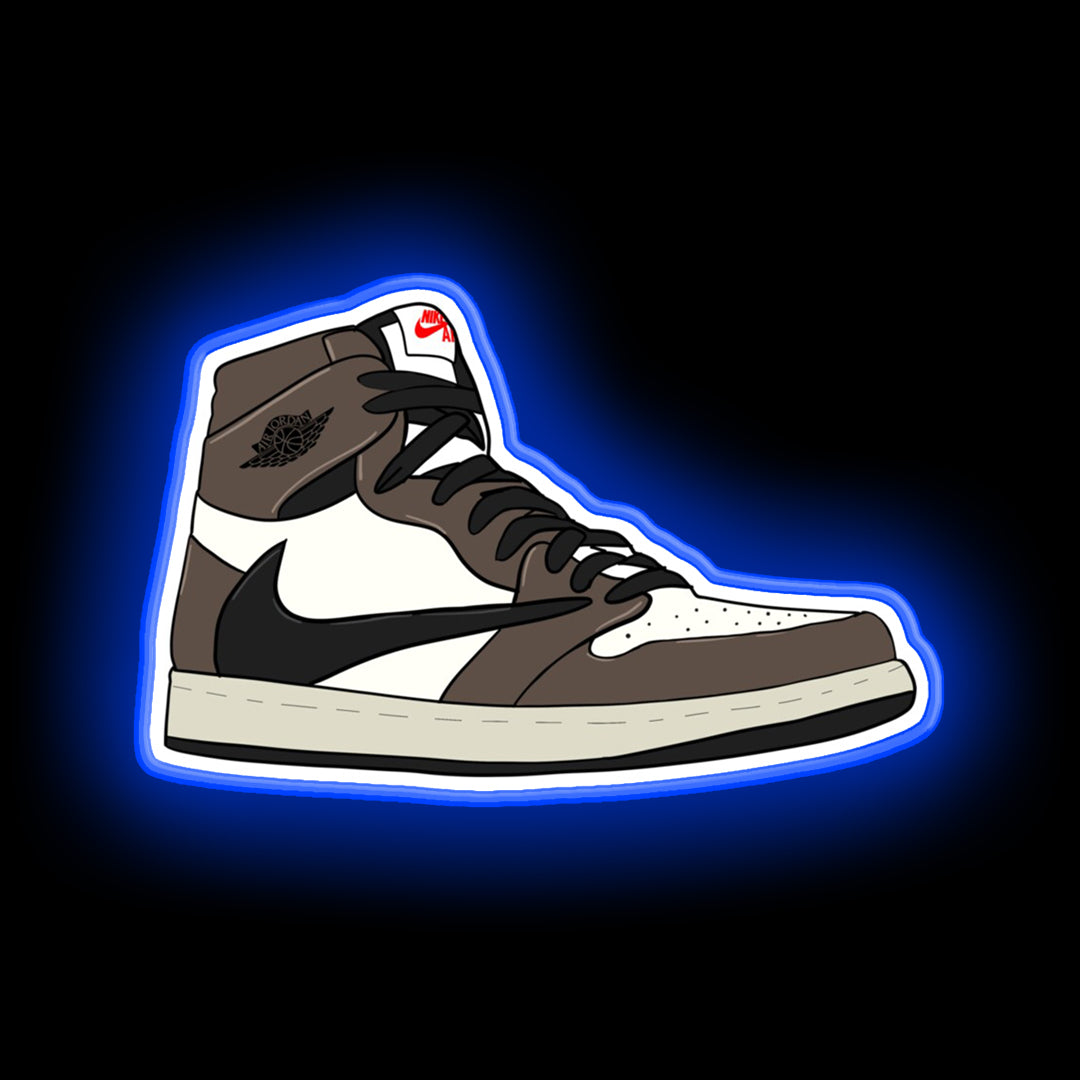 Retro High Travis Scott Jordan 1 neon signs | Retro High Travis Scott Jordan  1 led lights for sale