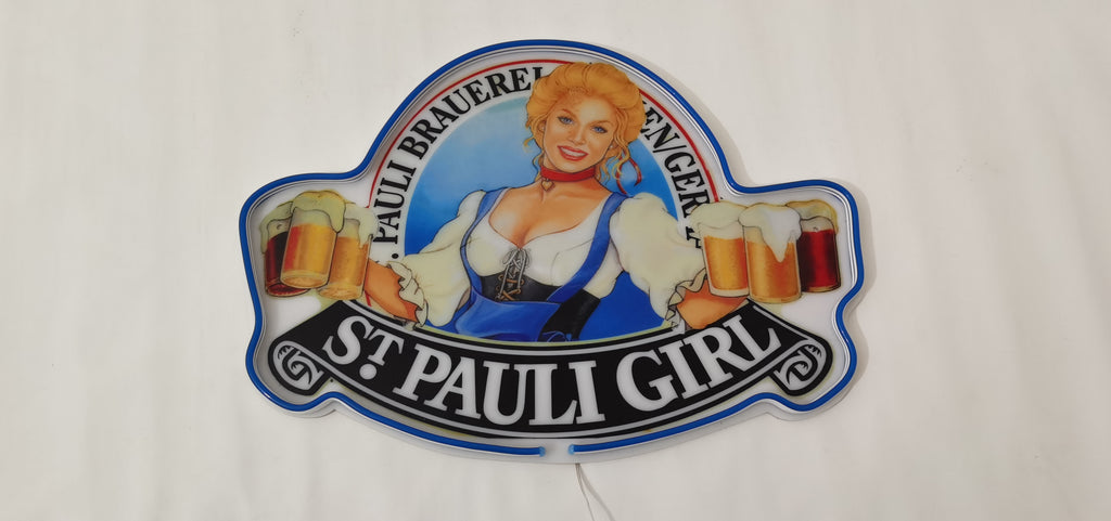 ST Pauli girl - the neon sign