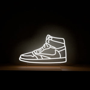 neon light sneakers