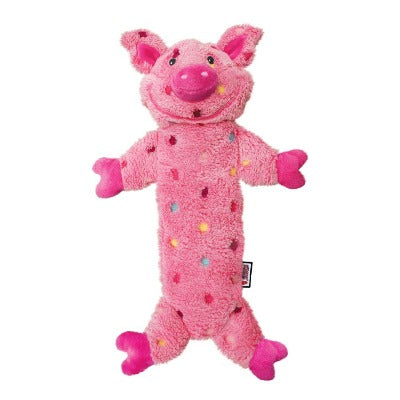 stuffed pig dog toy