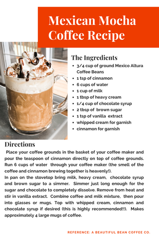 Mexican Mocha Coffee Recipe