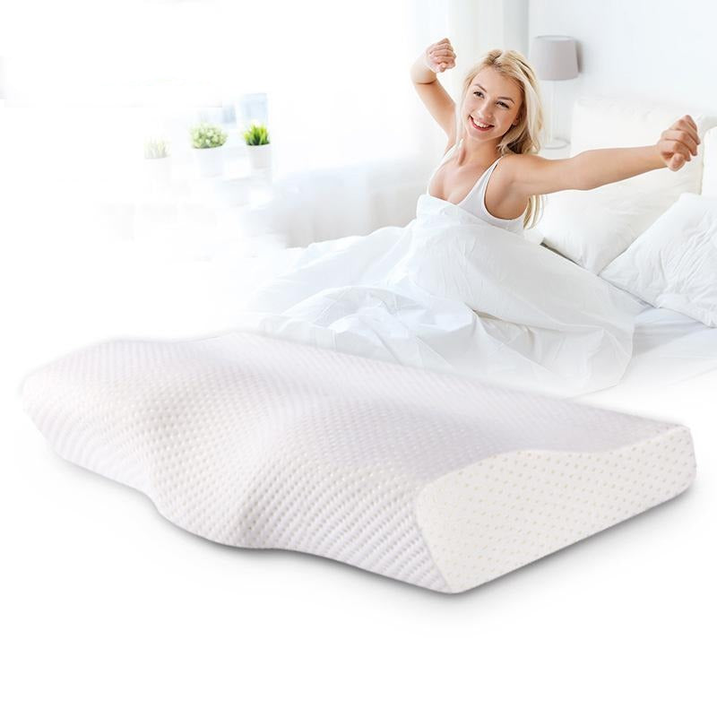 spine align memory foam pillow