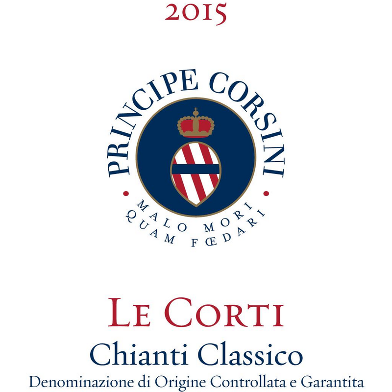 Principe Corsini Chianti Classico DOCG Le Corti Chianti Classico 750ml - Available at Wooden Cork
