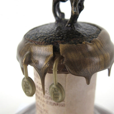 Blanton's Black Edition Bourbon Blooper Bottle - Broken Wax Seal