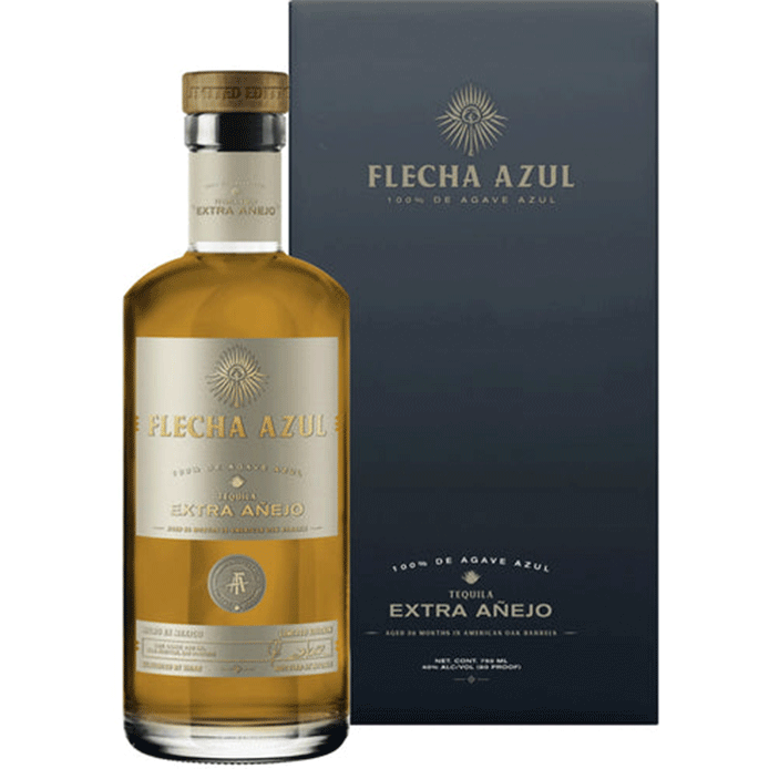 Flecha Azul Extra Anejo Tequila - Available at Wooden Cork