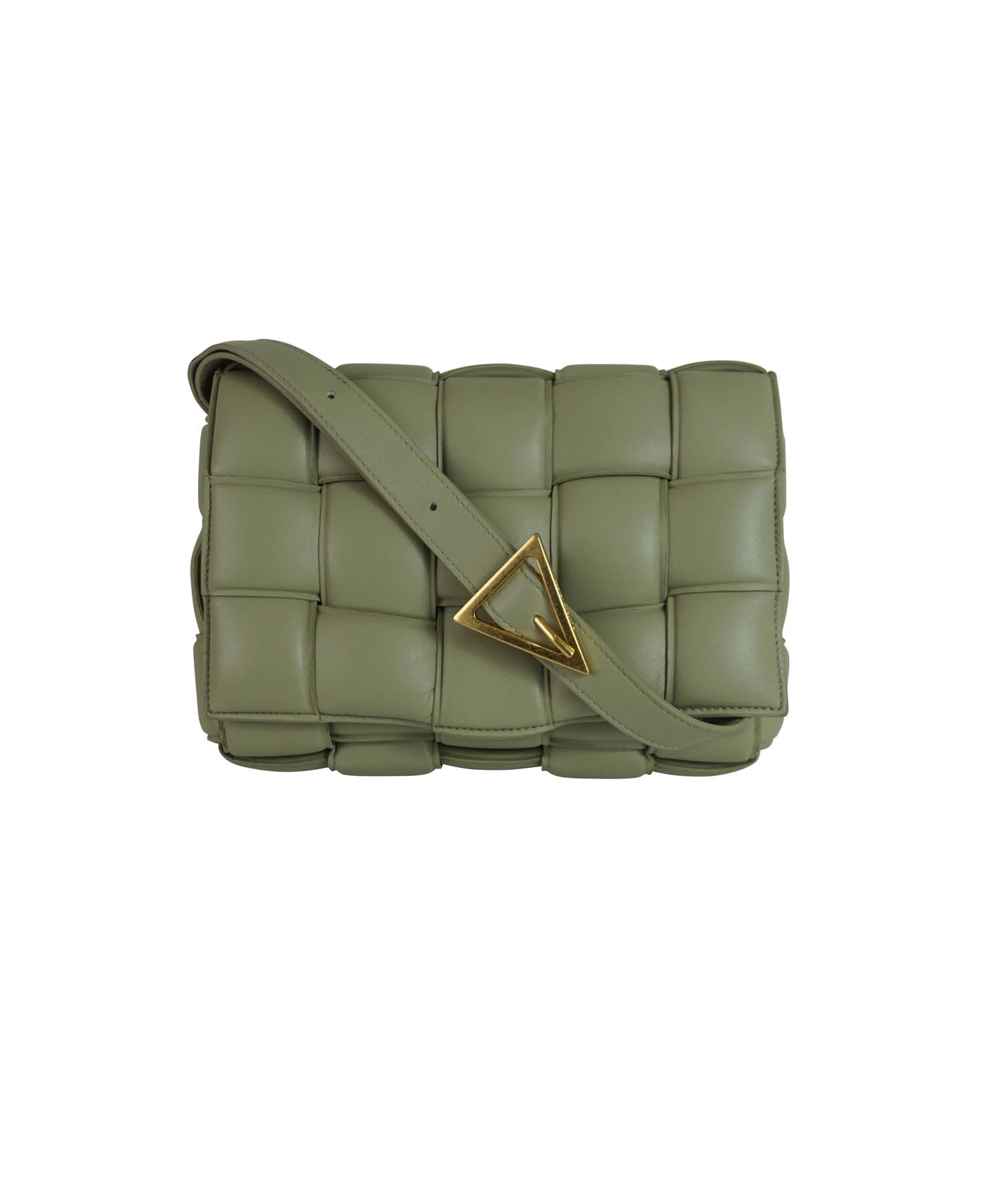 Chanel Olive Green Lambskin Camera Bag 24K Gold Bijoux – como-vintage