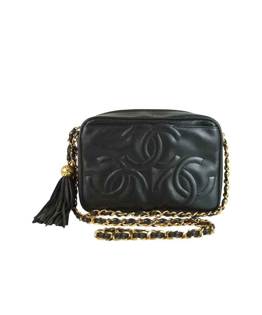 Chanel Mademoiselle Denim Top Handle Bag 2000 – Foxy Couture Carmel