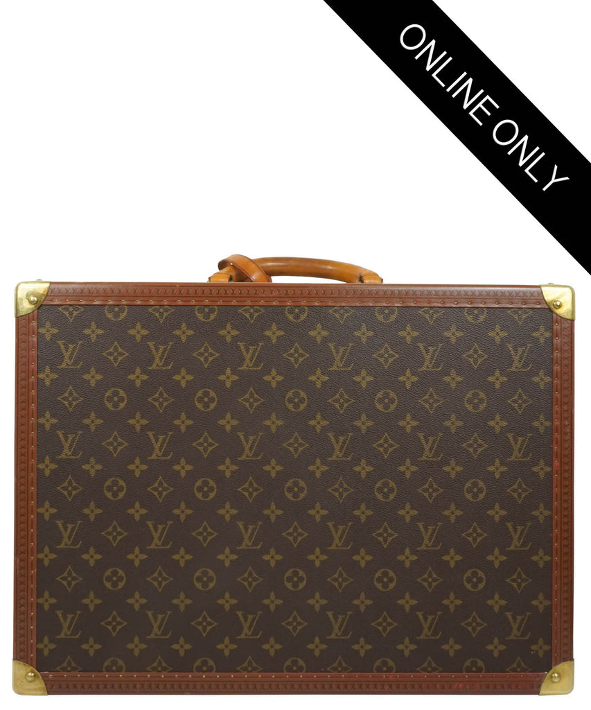 Louis Vuitton Brown Monogram Beverly Briefcase PM Leather Cloth ref.228374  - Joli Closet