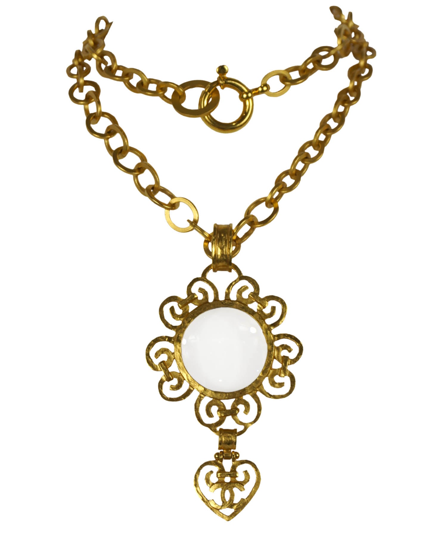 CHANEL, Jewelry, Chanel Vintage Magnifying Glass Necklace