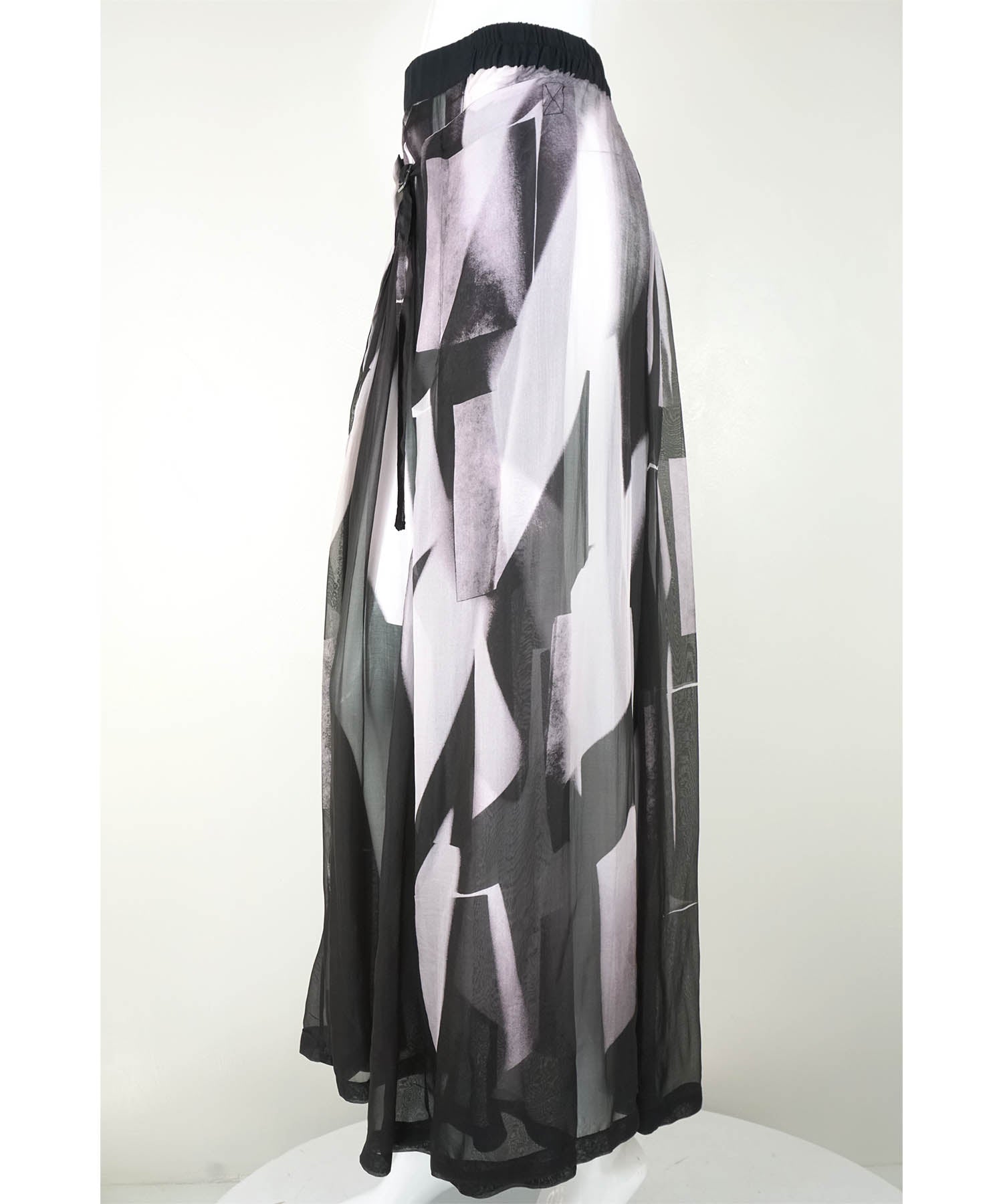 Ann Demeulemeester Silk Double Slit Maxi Skirt – Foxy Couture Carmel