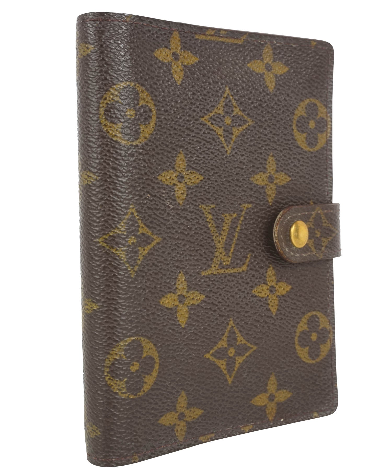 Louis Vuitton Cream Monogram Vernis Leather Small Ring Agenda Cover Louis  Vuitton