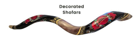 Decorated Shofars