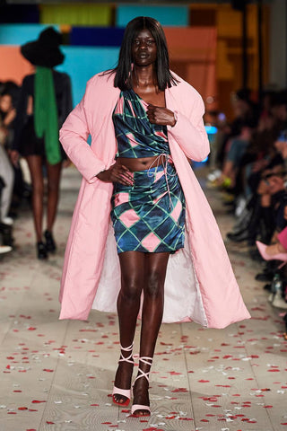 Pink Catwalk Coat