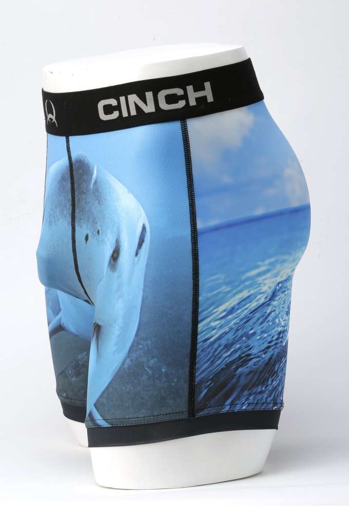 Cinch Mens Croc Boxers 9 Inches