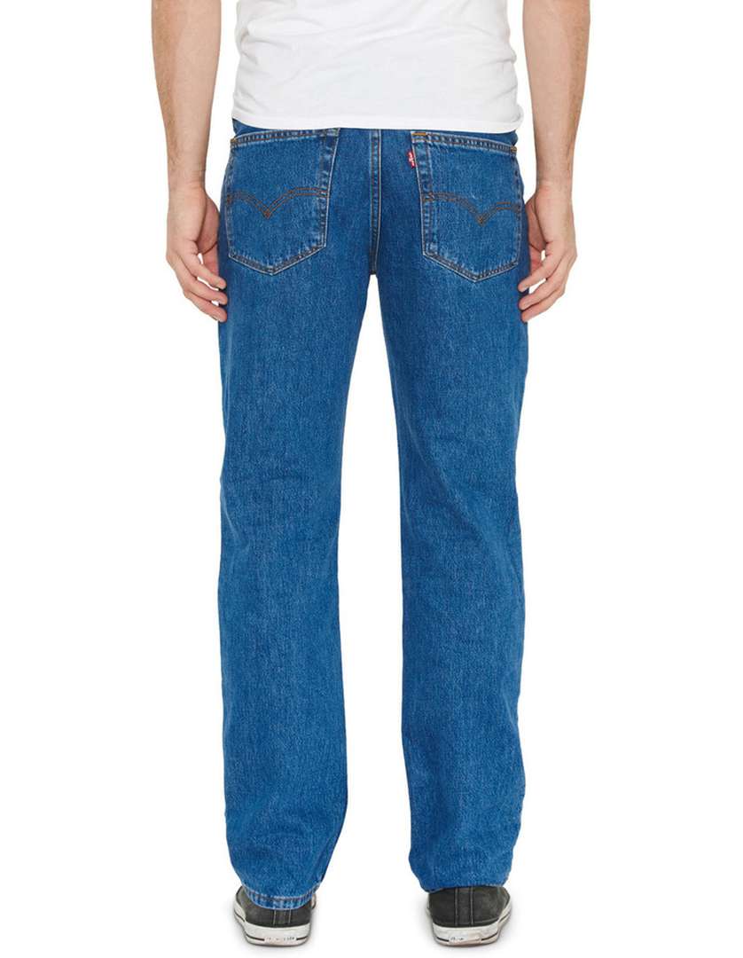 Levis 516 Mens Straight Fit Jeans Stonewash | The Top Saddlery