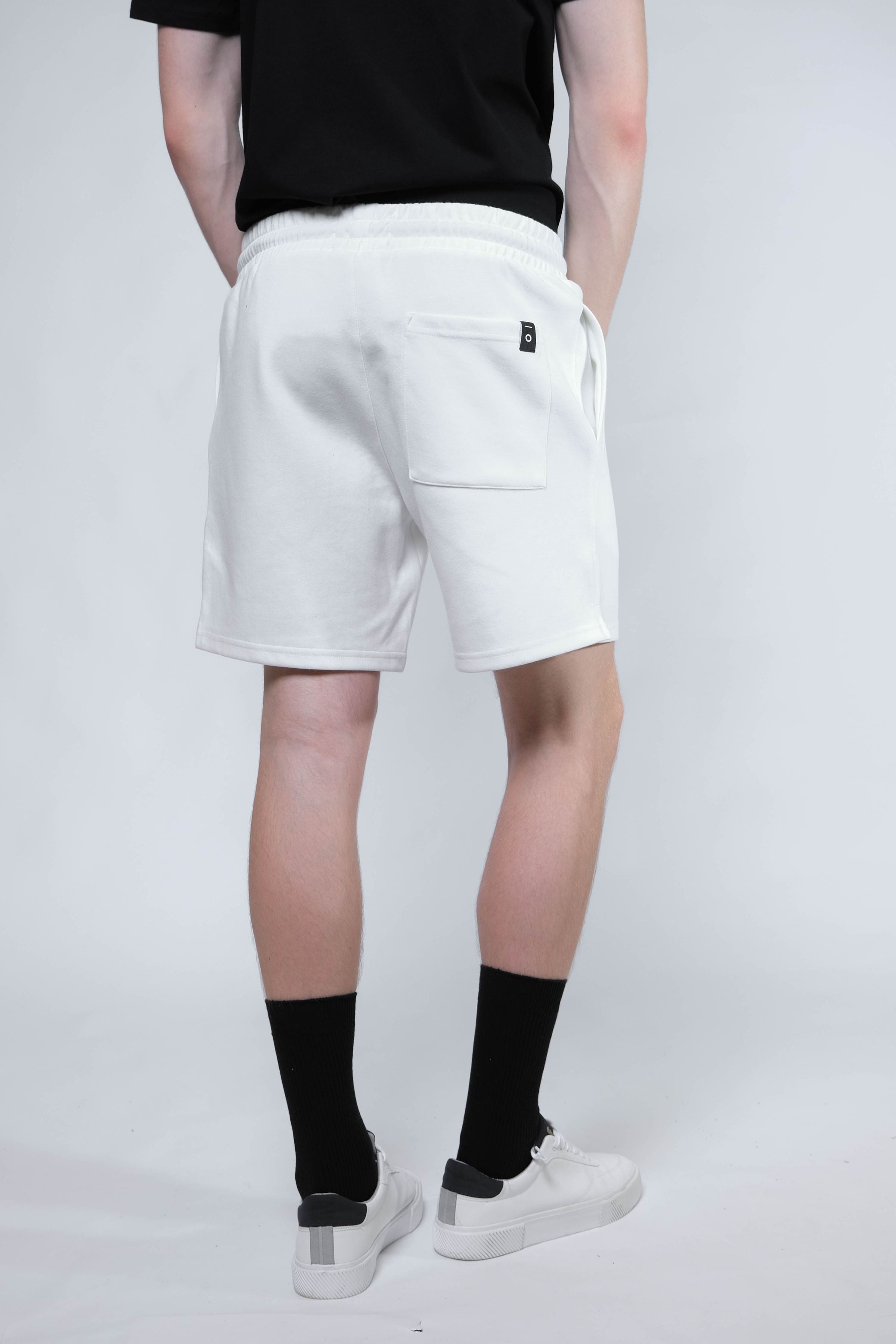 off white jogger shorts