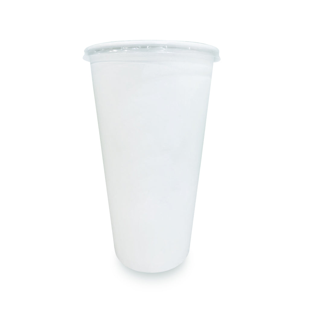 Paper Cup With Lid 22 Oz Go Salads Grocer