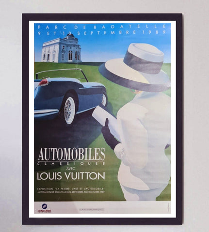 Vintage Original Louis Vuitton Cup San Francisco Poster By Razzia