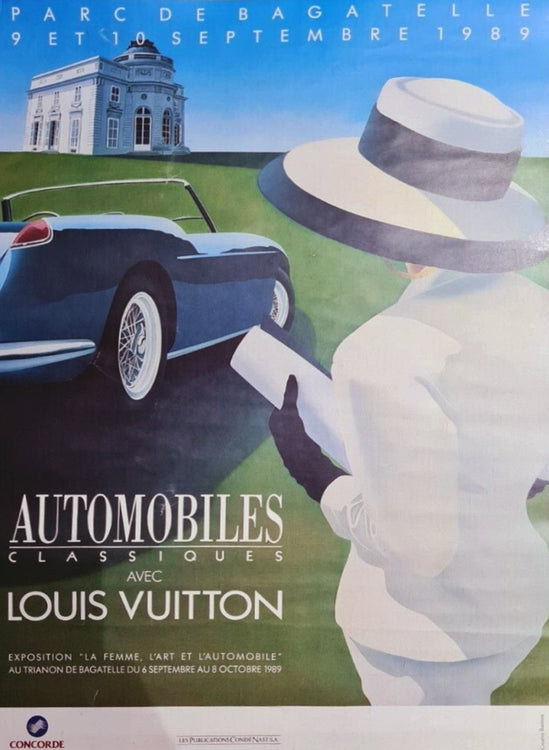 Louis Vuitton China Run 1998 large original poster by Razzia - l'art et  l'automobile