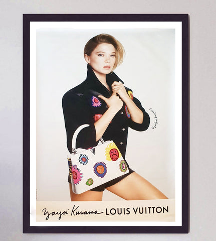 2023 French Louis Vuitton Fashion Poster - Yayoi Kusama, Louis Vuitton, Lea  Seydoux