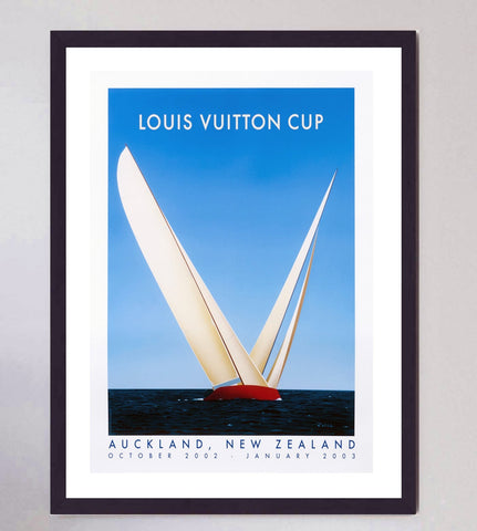 L.V. Cup 2013 Signed Razzia Poster, San Francisco, Mounted on