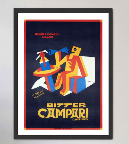 Campari Soda Original Poster by Giovanni Mingozzi, 1950