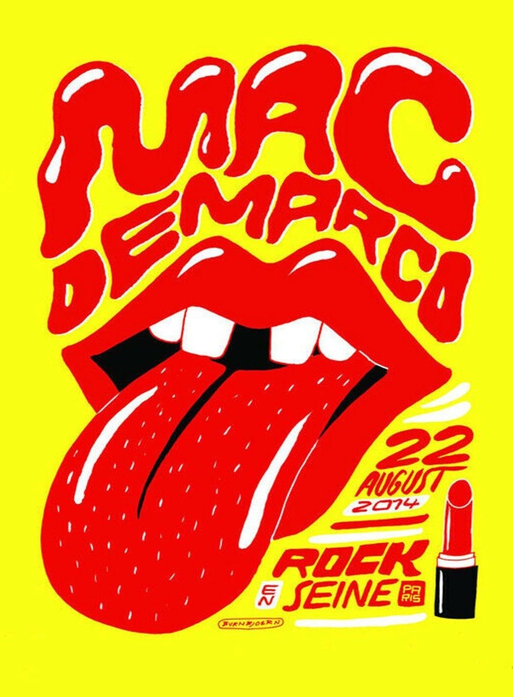 Mac DeMarco - Rock En Seine - Printed Originals