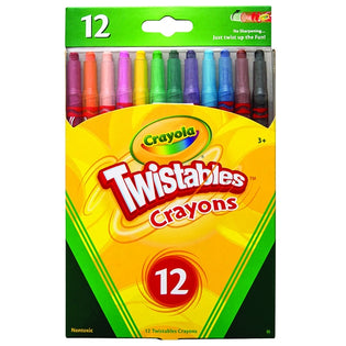 Art & Craft - Texta Zoom Twist Crayons Metallic Colours Pack Of 12 - Far  North Office Choice - Office Supplies, Stationery & Furniture