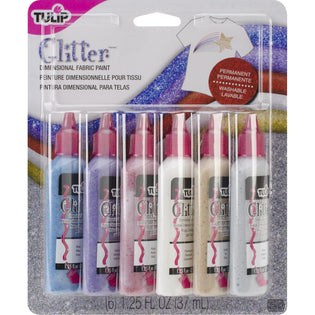 Tulip Fabric Glitter Spray 4oz Card Sparkling Star