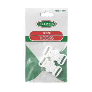 Sullivans Hooks, Bikini Size 18mm- White – Lincraft