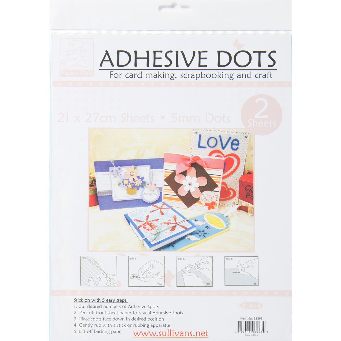 Glue Dots 1/2'' Dot Roll - 150PK/Clear