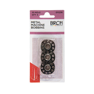 Birch Elna Metal Bobbins B/P- 2 Pack – Lincraft