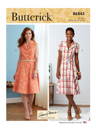 Butterick B6850 Princess-Seam Dress