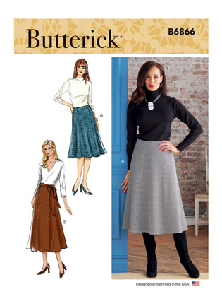 Butterick Sewing Pattern 6820 - Misses' Jacket, Skirt & Pants, Size: A5  (6-8-10-12-14) 