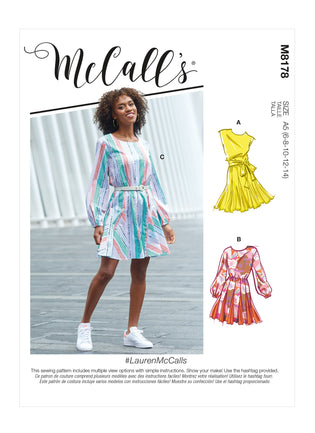 SEWING PATTERN REVIEW: McCalls 8312 gathered dress