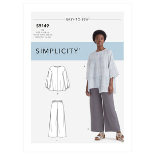 S1461, Simplicity Sewing Pattern Misses' & Plus Size Tunic
