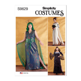 Simplicity Pattern S9734 Fairycore Look Costume Boned Corset Miss
