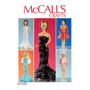 McCall's Pattern M7398 Misses' Bodysuit Corset, Collar, Cuffs and