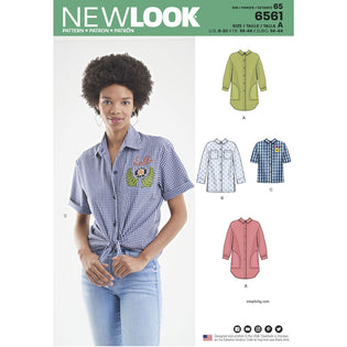 Newlook Pattern 6439 Misses' Knit Tunics with Leggings – Lincraft