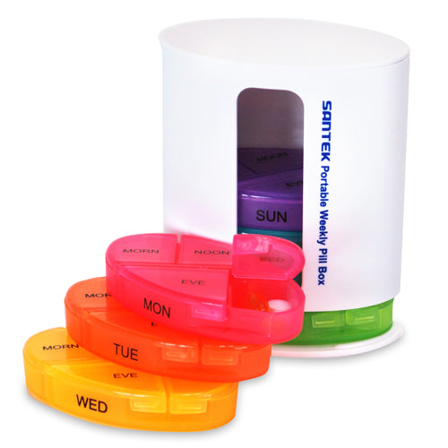 Small Weekly Pill Dispenser, Medication Management