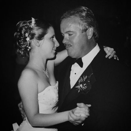 Me and my dad dancing on my wedding day