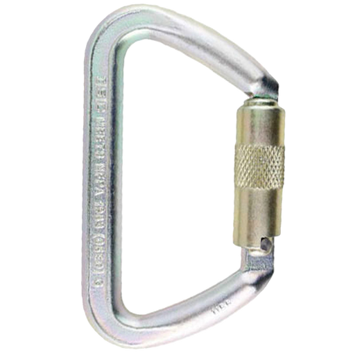 Small Iron Wizard Screw-Lock Carabiner