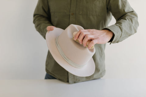 How to clean a felt hat 
