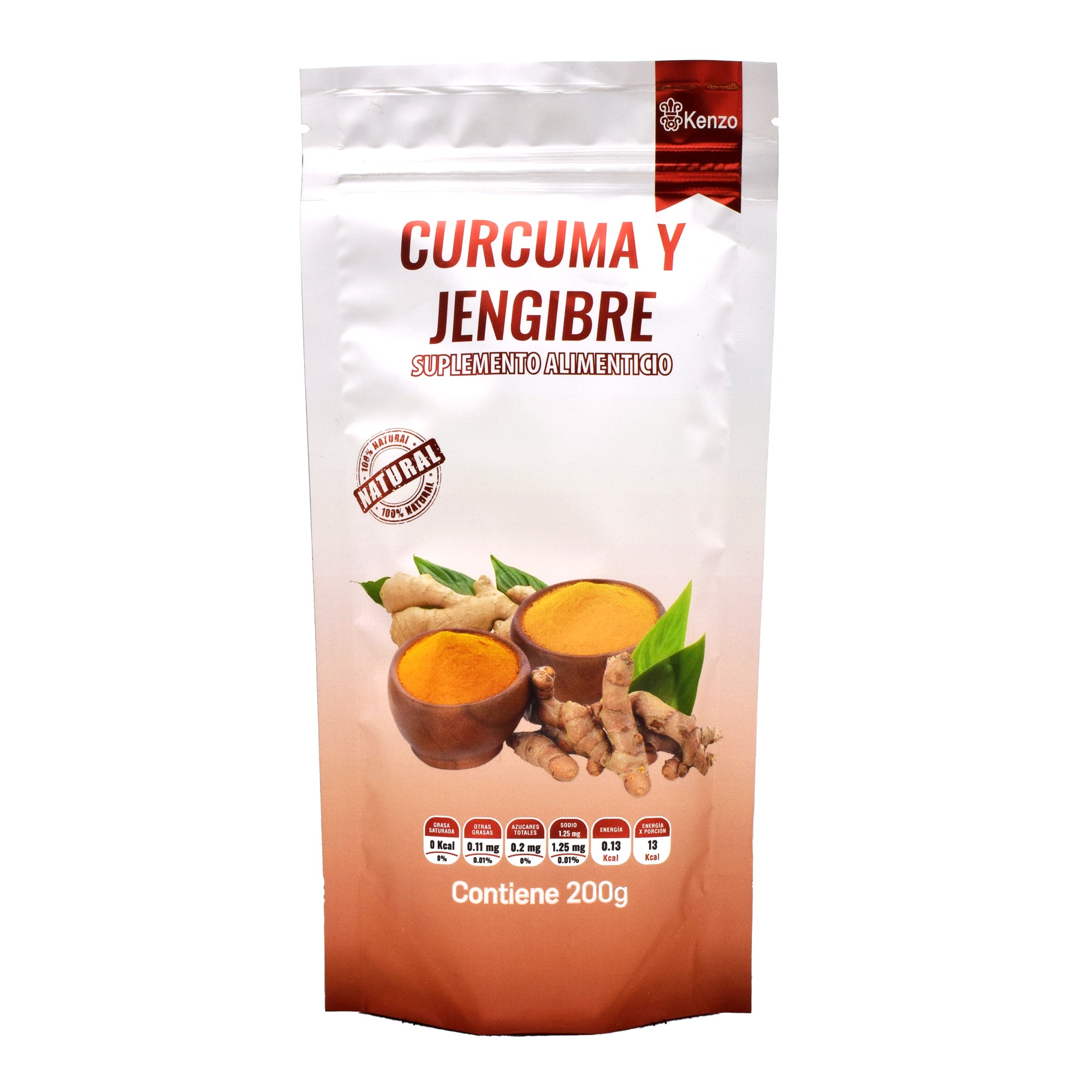 Curcuma Y Jengibre 200 G