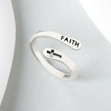 Load image into Gallery viewer, Sterling Silver Faith Ring
