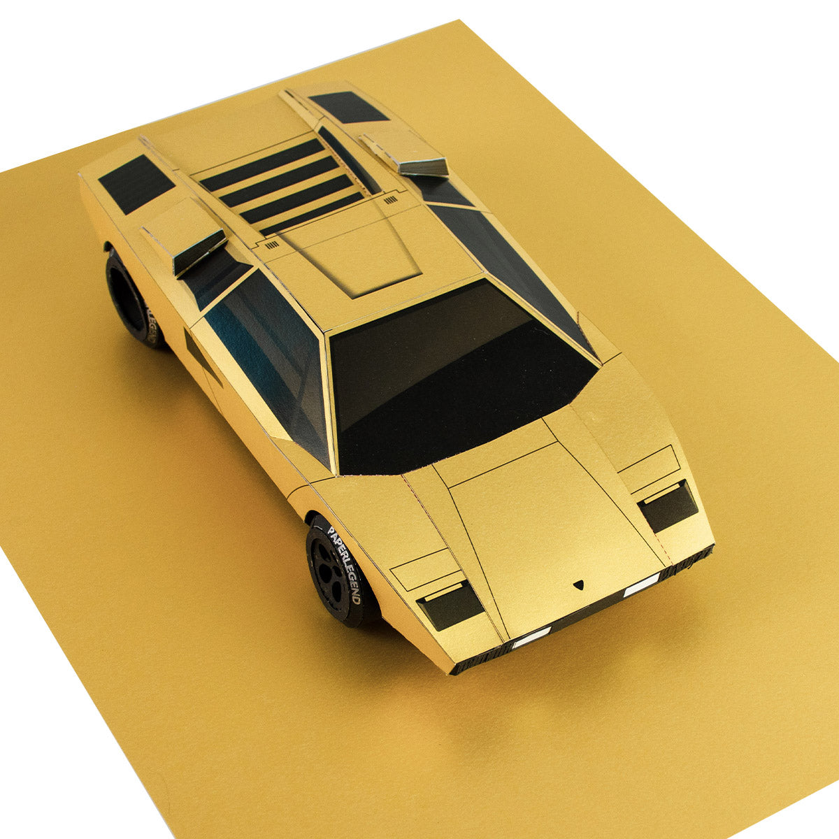 papercraft car model