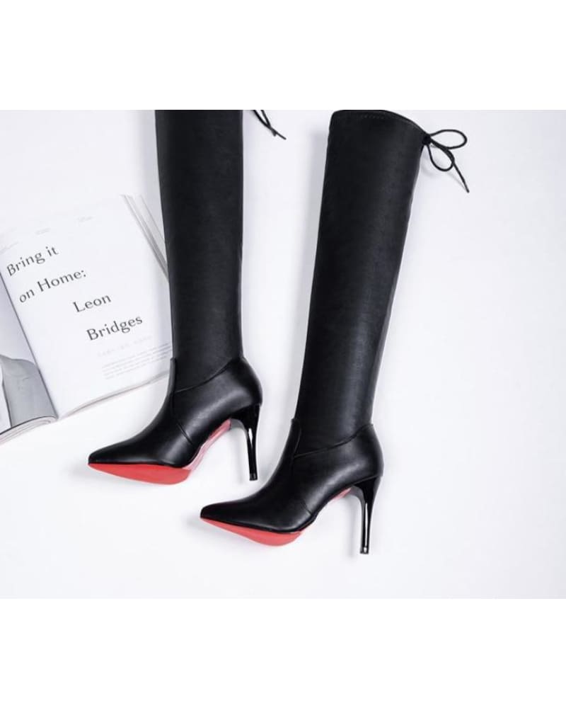 red bottom boots womens